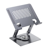 Dual arm support tablet stand with infinite adjustment, rotation, folding, heat dissipation, gaming phone stand